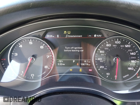 2013 Audi A6 Premium Plus с VIN WAUDFAFC7DN031355, выставлен на аукционе IAAI как лот 40638900 с пробегом 106 774 миль миль и . История ставок и продаж доступна на DreamBid. Изображение 7.