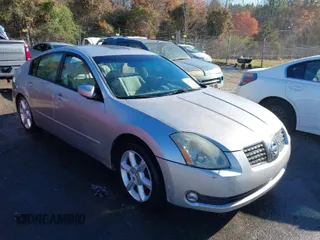 2004 Nissan Maxima SE with VIN 1N4BA41E34C837553, listed as a IAAI auction lot 41897639 with 1 mi miles. Bid and sale history available at carsss.com. Image 1.