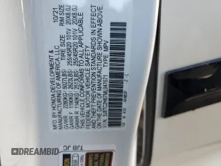 2021 Acura RDX w/A-Spec Package with VIN 5J8TC2H67ML047671, listed as a Copart auction lot 39789194 with 23,139 mi miles. Bid and sale history available at carsss.com. Image 12.