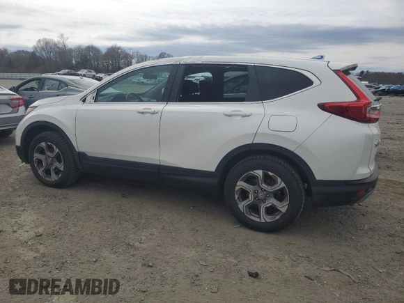 2019 Honda CR-V EX with VIN 2HKRW2H50KH673989, listed as a Copart auction lot 49255695 with 36,278 mi miles and Salvage Title. Bid and sale history available at DreamBid. Image 2.