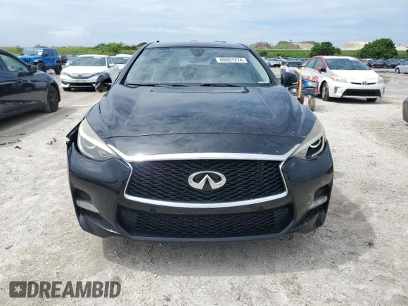 2018 Infiniti QX30 ESSENTIAL with VIN SJKCH5CP7JA046283, listed as a Copart auction lot 60801274 with 61,936 mi miles and Salvage Title. Bid and sale history available at carsss.com. Image 5.
