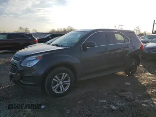 2016 Chevrolet Equinox LS with VIN 2GNFLEEK2G6221777, listed as a Copart auction lot 42834235 with 126,885 mi miles and Salvage Title. Bid and sale history available at DreamBid. Image 1.