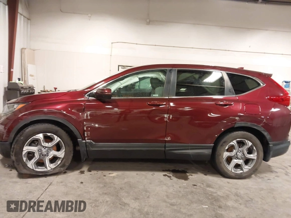 2019 Honda CR-V EX with VIN 5J6RW2H55KL021343, listed as a IAAI auction lot 41599161 with 75,727 mi miles. Bid and sale history available at carsss.com. Image 6.