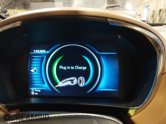 2016 Chevrolet Volt Premier with VIN 1G1RD6S57GU117013, listed as a IAAI auction lot 41336679 with 145,495 mi miles. Bid and sale history available at carsss.com. Image 7.