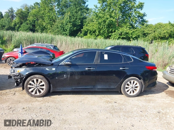 2016 Kia Optima EX with VIN 5XXGU4L35GG050918, listed as a IAAI auction lot 42687792 with 86,613 mi miles and . Bid and sale history available at DreamBid. Image 15.