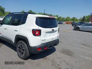 2023 Jeep Renegade Trailhawk with VIN ZACNJDC18PPP12658, listed as a IAAI auction lot 42021264 with 16,187 mi miles and . Bid and sale history available at DreamBid. Image 3.