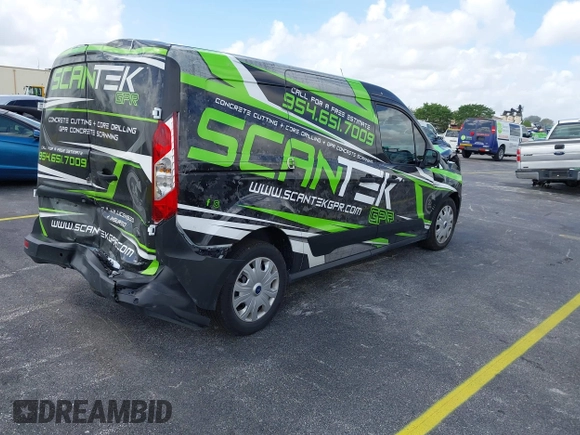 2023 Ford Transit Connect XL with VIN NM0LS7S24P1552066, listed as a IAAI auction lot 41941566 with 65,355 mi miles and . Bid and sale history available at DreamBid. Image 4.