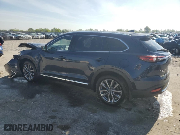 2021 Mazda CX-9 Carbon Edition with VIN JM3TCBDY2M0531245, listed as a Copart auction lot 54208795 with 80,645 mi miles and Salvage title. Bid and sale history available at DreamBid. Image 2.