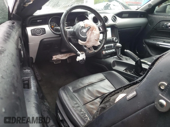 2016 Ford Mustang EcoBoost with VIN 1FA6P8TH6G5307665, listed as a Copart auction lot 55615395 with 177,127 mi miles and Salvage Title. Bid and sale history available at DreamBid. Image 8.