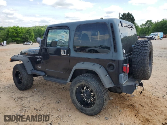 1999 Jeep Wrangler Sport with VIN 1J4FY19S9XP423684, listed as a Copart auction lot 55079455 with 149,756 mi miles and Salvage Title. Bid and sale history available at carsss.com. Image 2.