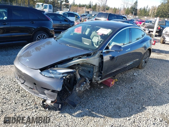 2020 Tesla Model 3 Long Range with VIN 5YJ3E1EB6LF647510, listed as a IAAI auction lot 41692902 with 69,736 mi miles. Bid and sale history available at carsss.com. Image 20.