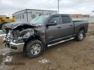 2021 Ram 2500 Tradesman with VIN 3C6UR5CL8MG538609, listed as a Copart auction lot 51596125 with 130,726 mi miles and Salvage title. Bid and sale history available at DreamBid. Image 1.