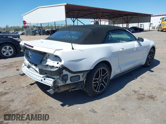2021 Ford Mustang EcoBoost with VIN 1FATP8UH6M5103056, listed as a IAAI auction lot 41822722 with 71,820 mi miles. Bid and sale history available at carsss.com. Image 4.