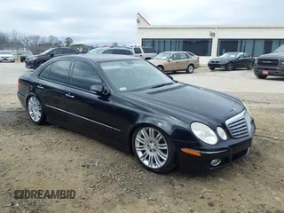 2007 Mercedes-Benz E-Class Sport 5.5L with VIN WDBUF72X67A994093, listed as a IAAI auction lot 41719386 with 132,733 mi miles. Bid and sale history available at carsss.com. Image 1.