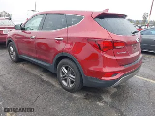 2017 Hyundai Santa Fe Sport 2.4L with VIN 5XYZT3LB0HG491740, listed as a IAAI auction lot 41809291 with 163,449 mi miles. Bid and sale history available at carsss.com. Image 3.
