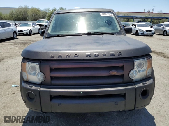 2008 Land Rover LR3 SE with VIN SALAE25428A465973, listed as a Copart auction lot 54921553 with 252,297 mi miles and Salvage title. Bid and sale history available at DreamBid. Image 5.