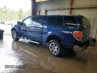 2010 Ford F-150 XL with VIN 1FTFW1EV3AKE70421, listed as a Copart auction lot 55401005 with 136,440 mi miles and Salvage title. Bid and sale history available at DreamBid. Image 2.
