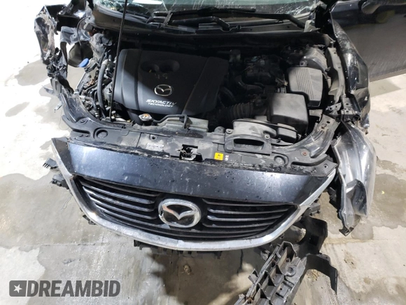 2016 Mazda 6 i Grand Touring with VIN JM1GJ1W5XG1415657, listed as a Copart auction lot 44359195 with Not Provided miles and Salvage Title. Bid and sale history available at DreamBid. Image 12.