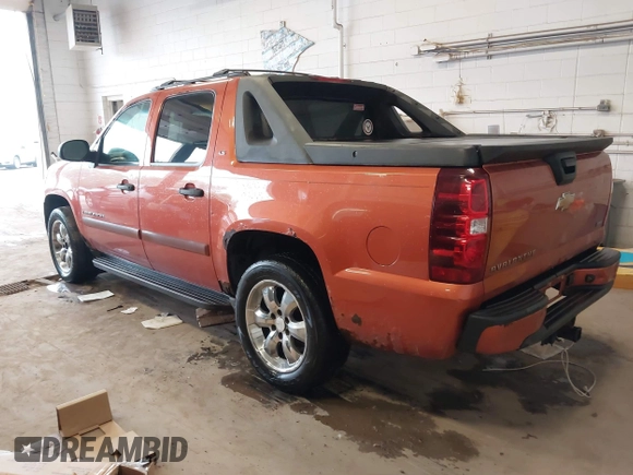 2007 Chevrolet Avalanche LTZ with VIN 3GNFK12397G208005, listed as a IAAI auction lot 42409777 with 246,870 mi miles and . Bid and sale history available at DreamBid. Image 3.