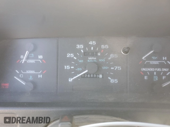 1994 Ford Ranger Splash with VIN 1FTCR10A2RPC20844, listed as a Copart auction lot 53925315 with 176,899 mi miles and Clean title. Bid and sale history available at DreamBid. Image 9.