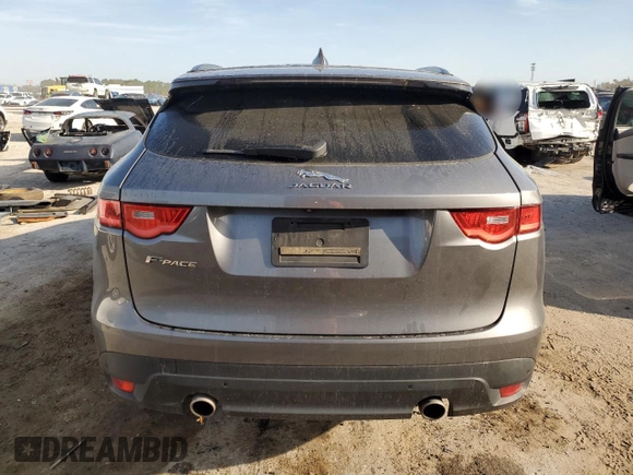 2017 Jaguar F-Pace 35t Premium with VIN SADCJ2BV1HA882806, listed as a Copart auction lot 48879585 with 132,032 mi miles and Salvage Title. Bid and sale history available at DreamBid. Image 6.