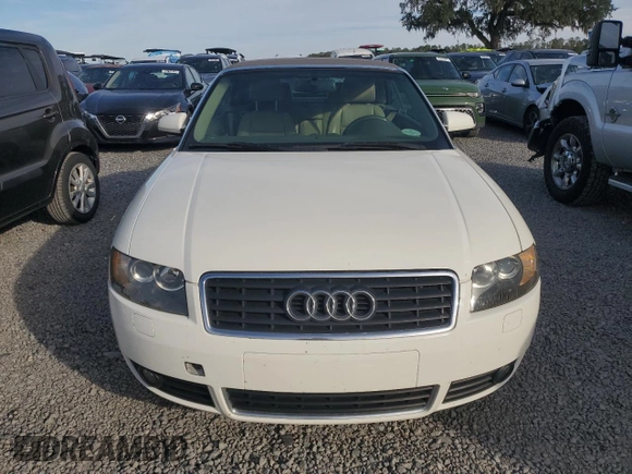 2005 Audi A4 1.8T with VIN WAUAC48H15K008484, listed as a Copart auction lot 87363524 with 121,381 mi miles and Salvage Title. Bid and sale history available at carsss.com. Image 5.