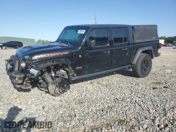 2021 Jeep Gladiator Mojave z VIN 1C6JJTEG5ML578714, wystawiony jako Copart lot #52500475 z przebiegiem 47 544 mil mil oraz Szkoda całkowita • Salvage title. Historia ofert i sprzedaży dostępna na DreamBid. Obrazek 1.