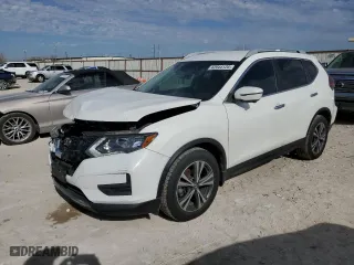 2019 Nissan Rogue SV with VIN 5N1AT2MT8KC778393, listed as a Copart auction lot 42044125 with 85,505 mi miles and Salvage Title. Bid and sale history available at carsss.com. Image 1.