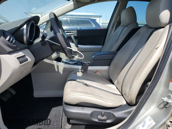 2007 Mazda CX-7 Sport with VIN JM3ER293270145837, listed as a Copart auction lot 52562205 with 145,910 mi miles and Salvage Title. Bid and sale history available at carsss.com. Image 7.