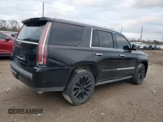 2017 Cadillac Escalade Premium Luxury with VIN 1GYS3CKJ4HR337750, listed as a Copart auction lot 87628035 with 107,142 mi miles and Clean title. Bid and sale history available at DreamBid. Image 3.