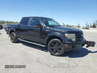 2014 Ford F-150 XL with VIN 1FTFW1CF4EFC48206, listed as a Copart auction lot 49866575 with 157,879 mi miles and Salvage Title. Bid and sale history available at carsss.com. Image 4.