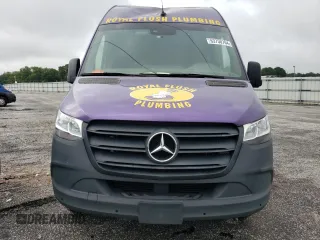 2021 Mercedes-Benz Sprinter Cargo with VIN W1Y4ECHY1MT067009, listed as a Copart auction lot 63750704 with 78,029 mi miles and Salvage Title. Bid and sale history available at carsss.com. Image 5.