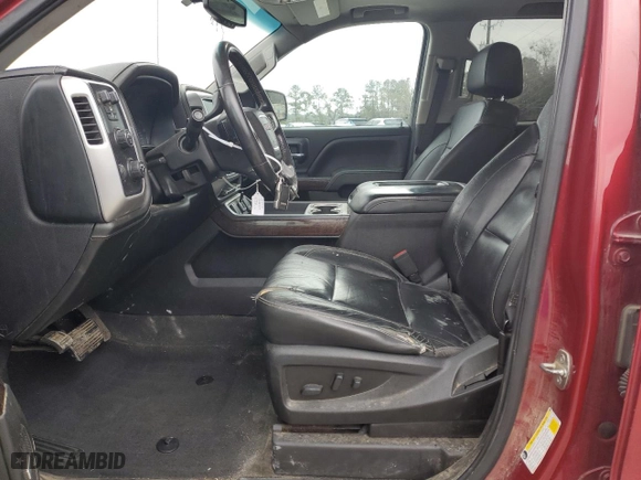 2018 GMC Sierra 1500 SLT with VIN 3GTU2NEC4JG636414, listed as a Copart auction lot 46074885 with 189,337 mi miles and Salvage Title. Bid and sale history available at carsss.com. Image 7.