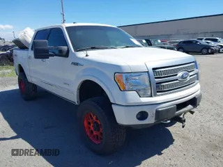 2011 Ford F-150 XLT with VIN 1FTFW1ET7BFB16524, listed as a IAAI auction lot 41729414 with 134,924 mi miles. Bid and sale history available at carsss.com. Image 1.