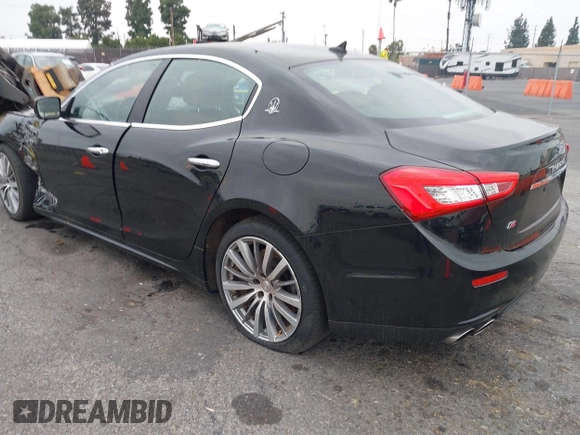 2015 Maserati Ghibli z VIN ZAM57XSA4F1151843, wystawiony jako IAAI lot #38392898 z przebiegiem 88 147 mil mil oraz . Historia ofert i sprzedaży dostępna na DreamBid. Obrazek 3.