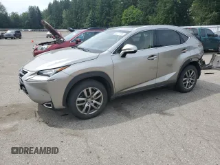 2015 Lexus NX 200t z VIN JTJBARBZ4F2038038, wystawiony jako Copart lot #60277375 z przebiegiem 97 386 mil mil oraz Szkoda całkowita • Salvage title. Historia ofert i sprzedaży dostępna na DreamBid. Obrazek 1.