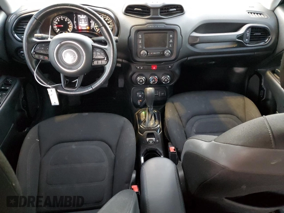 2017 Jeep Renegade Altitude with VIN ZACCJBBB9HPF97739, listed as a Copart auction lot 42028335 with 110,288 mi miles and Salvage Title. Bid and sale history available at carsss.com. Image 8.