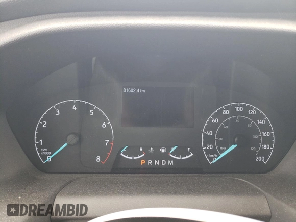 2020 Ford Transit Cargo with VIN 1FTYE1Y87LKA06133, listed as a Copart auction lot 70294424 with 81,602 mi miles and Salvage Title. Bid and sale history available at DreamBid. Image 9.