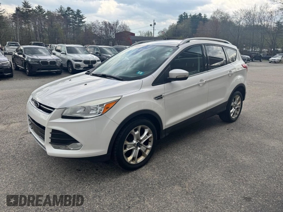 2014 Ford Escape Titanium with VIN 1FMCU9J94EUC63638, listed as a Copart auction lot 55880505 with 198,112 mi miles and Clean Title. Bid and sale history available at DreamBid. Image 2.
