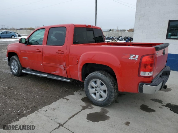 2013 GMC Sierra 1500 SLT with VIN 3GTP2WE71DG179054, listed as a Copart auction lot 45364955 with 89,987 mi miles and Salvage Title. Bid and sale history available at carsss.com. Image 2.