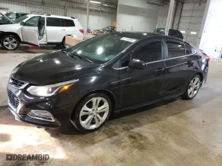 2016 Chevrolet Cruze LT with VIN 1G1BE5SM6G7284638, listed as a Copart auction lot 52749095 with 107,173 mi miles and Salvage Title. Bid and sale history available at carsss.com. Image 1.