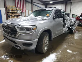 2024 Ram 1500 Limited z VIN 1C6SRFHT6RN225093, wystawiony jako Copart lot #42105725 z przebiegiem 20 090 mil mil oraz Szkoda całkowita • Salvage title. Historia ofert i sprzedaży dostępna na DreamBid. Obrazek 1.
