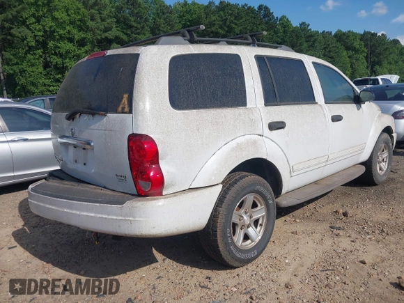 2004 Dodge Durango SLT with VIN 1D4HB48N44F242249, listed as a IAAI auction lot 42606582 with 185,029 mi miles and . Bid and sale history available at DreamBid. Image 4.