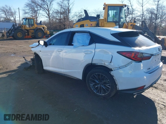 2020 Lexus RX with VIN 2T2YZMDA5LC219139, listed as a IAAI auction lot 41081455 with 1 mi miles. Bid and sale history available at carsss.com. Image 3.