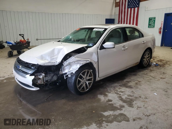 2012 Ford Fusion SEL with VIN 3FAHP0JA4CR134462, listed as a Copart auction lot 47132315 with 236,047 mi miles and Salvage Title. Bid and sale history available at DreamBid. Image 1.