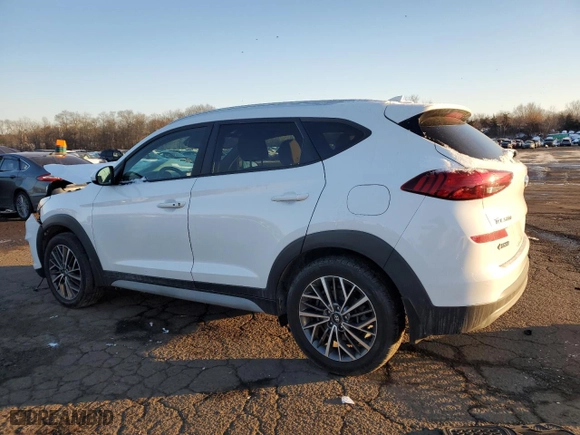 2020 Hyundai Tucson SEL with VIN KM8J3CAL0LU265869, listed as a Copart auction lot 42009535 with 72,318 mi miles and Salvage Title. Bid and sale history available at carsss.com. Image 2.