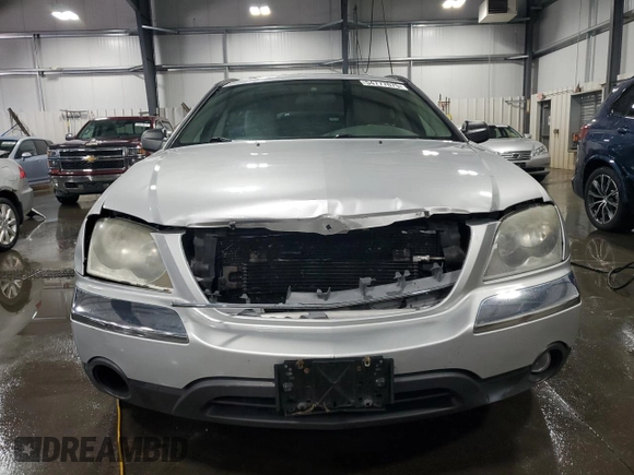 2005 Chrysler Pacifica Touring with VIN 2C4GM68425R368366, listed as a Copart auction lot 54777675 with 122,521 mi miles and Salvage Title. Bid and sale history available at DreamBid. Image 5.