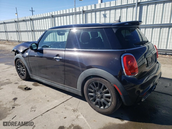 2016 MINI Cooper Hardtop S with VIN WMWXP7C59G3B33097, listed as a Copart auction lot 42723794 with 47,797 mi miles and Salvage Title. Bid and sale history available at carsss.com. Image 2.