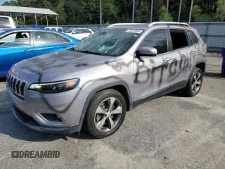 2019 Jeep Cherokee Limited with VIN 1C4PJLDN5KD119967, listed as a Copart auction lot 73510504 with 58,863 mi miles and Salvage Title. Bid and sale history available at DreamBid. Image 1.