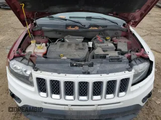 2016 Jeep Compass Latitude with VIN 1C4NJCEB7GD543279, listed as a Copart auction lot 47615485 with 83,803 mi miles and Salvage Title. Bid and sale history available at carsss.com. Image 12.